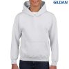 18500B Gildan Youth Hooded Sweatshirt – White