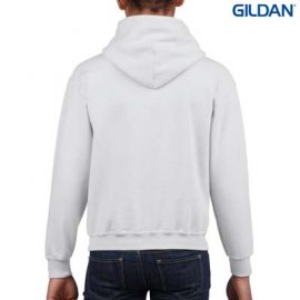 The Gildan Youth Hooded Sweatshirt is a 50% cotton, 279gsm sweatshirt.  8 colours.  XS - XL.  Great branded cost effective hoodies for all occasions.