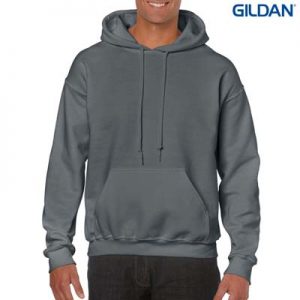 The Gildan Adult Hooded Sweatshirt is a 50% cotton, 279gsm sweatshirt. 15 colours. S - 5XL. Great branded cost effective hoodies for all occasions.