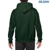18500 Gildan Adult Hooded Sweatshirt – Forest Green