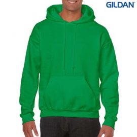 The Gildan Adult Hooded Sweatshirt is a 50% cotton, 279gsm sweatshirt.  15 colours.  S - 5XL.  Great branded cost effective hoodies for all occasions.