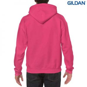 The Gildan Adult Hooded Sweatshirt is a 50% cotton, 279gsm sweatshirt. 15 colours. S - 5XL. Great branded cost effective hoodies for all occasions.