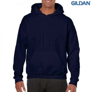 The Gildan Adult Hooded Sweatshirt is a 50% cotton, 279gsm sweatshirt. 15 colours. S - 5XL. Great branded cost effective hoodies for all occasions.
