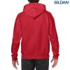 18500 Gildan Adult Hooded Sweatshirt – Red