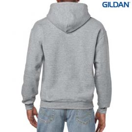 The Gildan Adult Hooded Sweatshirt is a 50% cotton, 279gsm sweatshirt.  15 colours.  S - 5XL.  Great branded cost effective hoodies for all occasions.