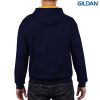 185C00 Gildan Adult Contrast Hooded Sweatshirt – Navy/Gold