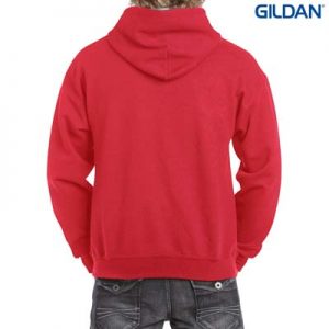 The Gildan Adult Contrast Hooded Sweatshirt is a 50% cotton contrast jersey lined hooded hoodie. 6 colours. S - 3XL. Great branded contrast hoodies.