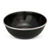 200264 TRENDS Bendigo Enamel Bowl – Black