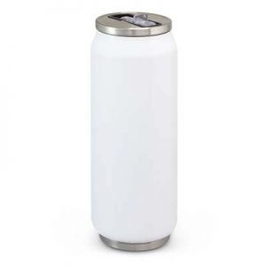 The TRENDS Canister Vacuum Bottle is an ultra modern, 600ml double wall vacuum stainless steel bottle.  3 colours.  Great branded insulated drinkware.