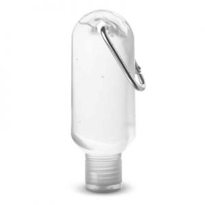The TRENDS Carabiner Hand Sanitiser 55ml is a gel hand sanitiser in convenient tube with flip cap and carabiner clip. Great branded hand sanitisers.