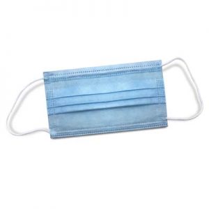 The TRENDS Disposable 3-Ply Face Mask is a disposable face mask with internal layer of melt blown fabric. Blue. Great safety and PPE from TRENDS.