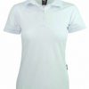 Aussie Pacific Ladies Lachlan Polo – White