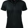 Aussie Pacific Ladies Lachlan Polo – Black