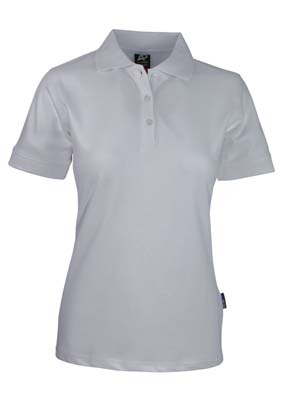 The Aussie Pacific Ladies Claremont Polo is a 200gsm, 95% cotton polo.  12 colours.  6 - 26.  Mens available.  Great branded cotton polos from Aussie Pacific.