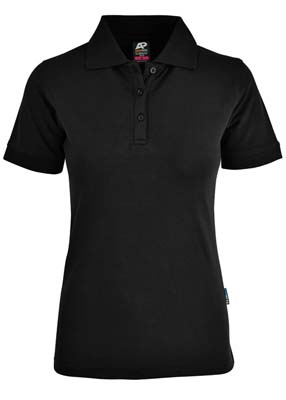 The Aussie Pacific Ladies Claremont Polo is a 200gsm, 95% cotton polo.  12 colours.  6 - 26.  Mens available.  Great branded cotton polos from Aussie Pacific.