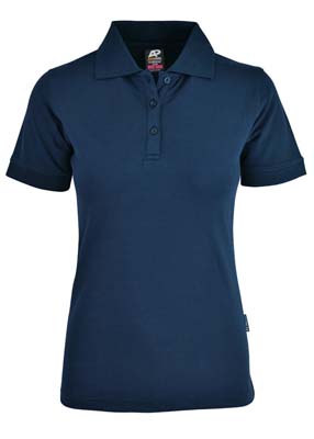 The Aussie Pacific Ladies Claremont Polo is a 200gsm, 95% cotton polo.  12 colours.  6 - 26.  Mens available.  Great branded cotton polos from Aussie Pacific.