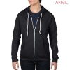 71600FL Anvil Ladies Full Zip Hooded Fleece