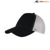 H5003 Headwear24 Mac Trucker Cap – Black/White