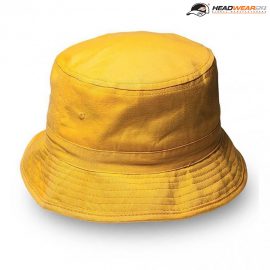 The Headwear24 Bucket Hat is a 185gsm brushed cotton twill bucket hat.  4 sizes.  9 colours.  Great branded or unbranded bucket hats for all ages.