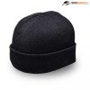 HB001 Headwear24 Cuffed Knitted Beanie – Black