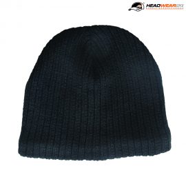 The Headwear24 Cable Knit Beanie is a fleece lined, acrylic knit beanie.  Black or Navy.  OSFA.  Great beanies that are ready to be embroidered with your logo.