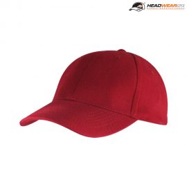The Headwear24 6 Panel Brushed Cotton Cap is a 270gsm heavy brushed cotton cap.  10 colours.  OSFA.  Great branded brushed cotton caps.
