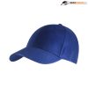 K001 Headwear24 6 Panel Brushed Cotton Cap – Royal