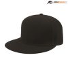 HS12607 Headwear24 Original Snapback Flat Peak Cap – Black