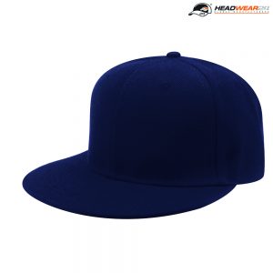 HS12607 Headwear24 Original Snapback Flat Peak Cap - Navy The Headwear24 Original Snapback Flat Peak Cap is a 100% Acrylic, OSFA cap. 5 colours. 6 panel. Great branded snapback, flat peak caps.
