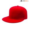 HS12607 Headwear24 Original Snapback Flat Peak Cap – Red
