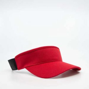 The Headwear24 Athlete Elastic Visor is a 100% polyester visor with elasticated strap.  4 colours.  OSFA.  Great branded visors ready to be embroidered.