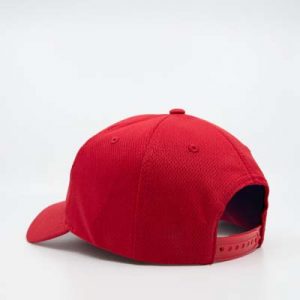 The Headwear24 Athlete 6 Panel Cap is a polyester, 6 panel structured cap.  OSFA.   4 colours.  Anti Fade.  Pre curved peak.  Great branded caps.