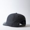 HU15518 UFLEX 5 Panel Curved Peak Snapback – Charcoal Melange