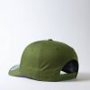 HU15518 UFLEX 5 Panel Curved Peak Snapback – Military Green