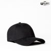 HU15603 UFLEX Pro Style Fitted Curved Peak Cap = Black