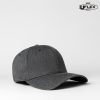 HU15603 UFLEX Adult Pro Style Fitted Curved Peak Cap – Charcoal Melange