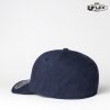 HU15603 UFLEX Adult Pro Style Fitted Curved Peak Cap – Navy