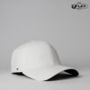 HU15603 UFLEX Adult Pro Style Fitted Curved Peak Cap – White
