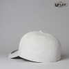 HU15603 UFLEX Adult Pro Style Fitted Curved Peak Cap – White