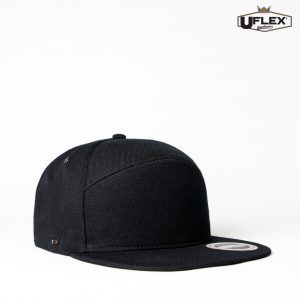 The UFLEX Fashion 6 Flat Peak Snapback is an 80% acrylic, 6 panel, flat peak snapback cap.  6 colours.  Great branded fashion caps from UFLEX.