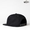 HU15607 UFLEX Fashion 6 Flat Peak Snapback – Black