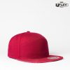 HU15607 UFLEX Fashion 6 Flat Peak Snapback – Burgundy