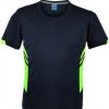 N121108362 Aussie Pacific Mens Tasman Tee – Navy/Neon Green