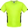 N121137022 Aussie Pacific Mens Tasman Tee – Neon Yellow/Black