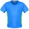 N121178362 Aussie Pacific Mens Tasman Tee – Cyan/Neon Green