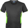 N121196362 Aussie Pacific Mens Tasman Tee – Slate/Neon Green