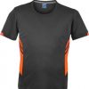 N121196382 Aussie Pacific Mens Tasman Tee – Slate/Neon Orange