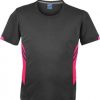 N121196402 Aussie Pacific Mens Tasman Tee – Slate/Neon Pink