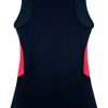 N211108402 Aussie Pacific Ladies Tasman Singlet – Navy/Fluoro Pink