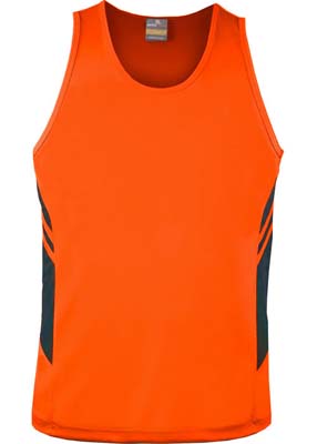The Aussie Pacific Kids Tasman Singlet is a 150gsm, driwear 100% polyester singlet.  32 colours.  4 - 16.  Great branded singlets from Aussie Pacific.